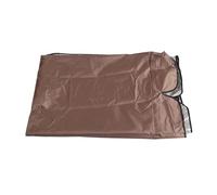 Toile de Rechange imperméable en Tissu Oxford argenté pour balancelle de Jardin ou Balcon extérieur LjwZekyrnt (Brun)