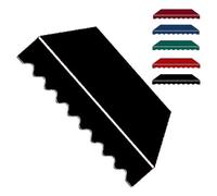 Toile de rechange imperméable pour auvent de terrasse rétractable - Pour pergola et fenêtre de marché, toile noire (7 x 3 m)