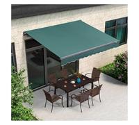 Toile de rechange imperméable pour auvent extérieur, terrasse, balcon, affaires, restaurant, café, protection UV et matériau