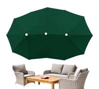 Toile De Rechange Parasol 12 Baleines 2,7m, Imperméable Et Anti-UV | Toile De Remplacement, S’adapte Aux Parasols 12 Baleines Pour Jardin, Pelouse, Piscine, Terrasse, Pergola,Installation Facile