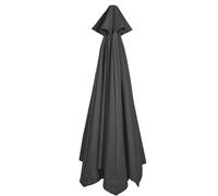 Toile de Rechange Parasol de Jardin Exterieur Deporte 3x3 Polyester imperméable 8 Bras Dessus Parapluie Remplacement