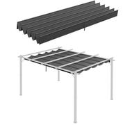 Toile de rechange pergola rétractable MIRROS grise