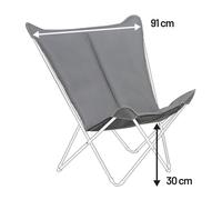 Toile De Rechange - Pop Up Xl - Becomfort® - Gris Silver - Lafuma Mobilier