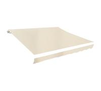 Toile de rechange pour auvent extérieur - 3 x 2,5 m - Crème (cadre non inclus)