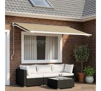 Toile de rechange pour auvent Polyester Tissu Solution d'ombre Parasol vidaXL vi