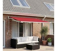 Toile de rechange pour auvent Polyester Tissu Solution d'ombre Parasol vidaXL vi