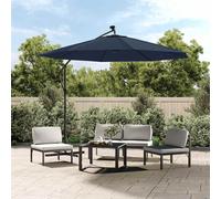 Vervangingsdoek voor zweefparasol 350 cm blauw313812