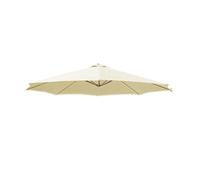 Toile De Rechange Pour Parasol De Terrasse,Modèle Jardin Avec 6 Baleines - 1,95 Mètre Toile Rechange Pour Parasol Terrasse,Pour Piscine Cour Jardin Porche Balcon Fête Pique-Nique Plage