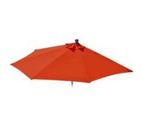 Mendler Toile de rechange pour parasol demi-rond Parla 300 cm UV 50+ 3 kg Terracotta