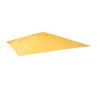 Toile de rechange pour parasol déporté MENDLER HWC, 3 x 4 m jaune Jaune G