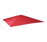 Toile de rechange pour parasol déporté MENDLER HWC, 3 x 4 m rouge Rouge G