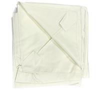 Toile de Rechange pour Parasol déporté Molokai 3x4m Beige - rectangulaire, Polyester déperlant et Anti-UV