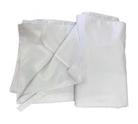 Toile de Rechange pour Parasol déporté Molokai 3x4m Blanc - rectangulaire, Polyester déperlant et Anti-UV