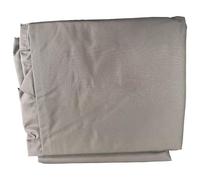 Toile de Rechange pour Parasol Droit HAPUNA 2,70m de diamètre Taupe - Ronde, Polyester déperlant et Anti-UV