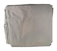 Toile de Rechange pour Parasol Droit HAPUNA 3,30m de diamètre Taupe - Ronde, Polyester déperlant et Anti-UV