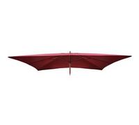 Toile De Rechange Pour Parasol En Bois Florida, Toile De Parasol De Jardin, 2x3m 6kg Bordeaux Rouge