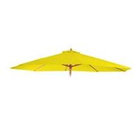 Housse de rechange pour parasol Florida, housse de rechange pour parasol, Ø 3,5m polyester 8 baleines ~ jaune