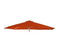 Toile de rechange pour parasol Florida Ø 3,5m polyester 8 baleines terracotta Orange G