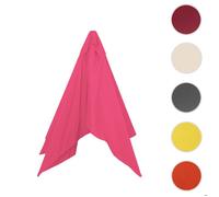 Toile de rechange pour parasol Florida Ø 3m polyester 6 baleines rose