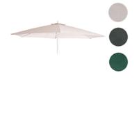 Toile de rechange pour parasol Florida, Toile de rechange pour parasol, Ø 3m polyester 6 baleines ~ vert olive
