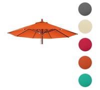 Toile de rechange pour parasol MCW-C57, Ø4m polyester 3kg ~ terre cuite