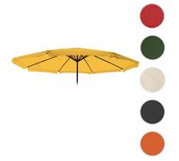 Toile de rechange pour parasol Meran Pro Ø 5m polyester jaune