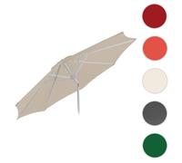 Toile de rechange pour parasol N18 Ø 2,7m tissu/textile 5kg crème