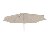 Toile de rechange pour parasol N18 Ø 2,7m tissu/textile 5kg crème Beige G