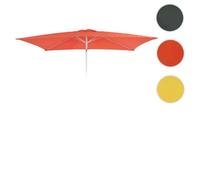 Mendler Toile de rechange pour parasol N23 2x3 m rectangulaire tissu 4,5 kg terre cuite orange