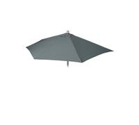 Toile de rechange pour parasol semi-circulaire Parla 270cm UV 50+ 3kg antracite