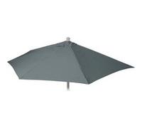 Housse De Rechange Pour Parasol Demi-Rond Parla, Housse De Parasol De Rechange, 270cm Tissu/Textile Uv 50+ 3kg Anthracite Noir