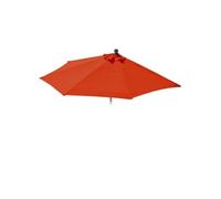 Toile de rechange pour parasol semi-circulaire Parla 270cm UV 50+ 3kg terre cuite