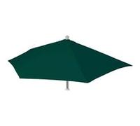 Housse De Rechange Pour Parasol Semi-Circulaire Parla, Housse De Parasol De Rechange, 270cm Tissu/Textile Uv 50+ 3kg Vert Vert