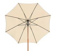 Toile De Rechange Pour Parasol | Tissu Imperméable 8 Baleines | Toile De Rechange Pour Parasol Deux Mètres Cinquante | Pour Extérieur Jardin Pelouse Piscine Terrasse Marché