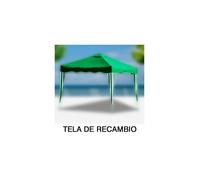 Toile de rechange pour pergola - PAPILLON - 3x3 m pliable - Vert - Tissu - Facile à changer