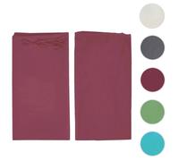 Toile de rechange pour toit de pergola Baia 3x3m ~ bordeaux