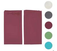 Toile De Rechange Pour Toit De Pergola Baia 3x4m Bordeaux Rouge