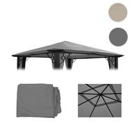 Toile de rechange pour toit Pergola Pavillon Mira 3,5 x 3,5m ~ couleur crème