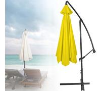 Toile De Rechange Pour Un Parasol Déporté - 200cm-6 Baleines 270/300cm-6/8 Baleines - Housse De Rechange Pour Parasol - Rechange Toile De Parasol - Auvent De Rechange Pour Jardin/terrasse Parasol(Colo
