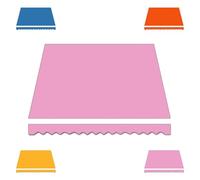 Toile de rechange rétractable manuelle en polyester imperméable pour terrasse, 2,4 x 2 m et 3,6 x 3 m, rose, 7 x 1,5 m - Protection solaire pour extérieur
