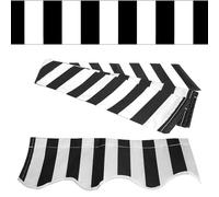 Toile de rechange rétractable pour auvent d'extérieur - 6,1 x 1,5 m - Toile durable - Protection UV - Installation facile - Pour balcon, terrasse, fenêtre et porte