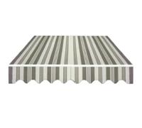 Toile de rechange rétractable pour auvent d'extérieur - Tissu robuste et durable - 3,5 x 2,5 m - Idéal pour terrasse et terrasse - Résistant aux UV