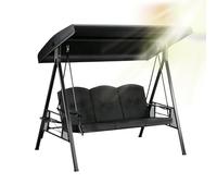 Toile De Remplacement Pour Balancelle Résistant au vent, anti-UV, robuste | Toit D'Extérieur Pour Balancelle De Jardin Et Patio Jardin, Cour, Porche, Balcon, Pelouse et Prairie
