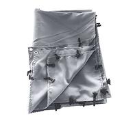 Toile de Remplacement pour Pergola Murale Nice, Polyester 180 g/m² Grise, Déperlante