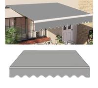 Toile de Remplacement pour Store de terrasse rétractable imperméable - Protection UV pour terrasses, patios et Jardins extérieurs - Toile de Protection extérieure Durable