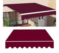 Toile de Remplacement pour Store de terrasse rétractable - Protection Solaire imperméable avec Protection UV pour terrasses, patios et Jardins extérieurs - Durable et rés