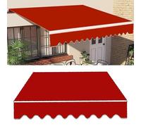 Toile de Remplacement pour Store de terrasse rétractable - Protection Solaire imperméable et résistante aux UV pour terrasses, patios et Jardins extérieurs - Solution de