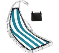 Toile de Remplacement Rayée pour Chaise Suspendue 64x197cm(Light Blue)