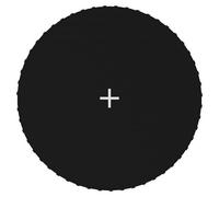 Toile de saut noire pour trampoline rond de 3,05 m