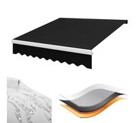 Toile De Store De Qualité Supérieure, Tissu De Remplacement for Auvent Anthracite, Cadre Non Inclus, Tissu De Rechange for Auvent De Terrasse Rétractable, Noir/Gris/Bleu/Marron, 2/3/4/5m(Francia,(12x1